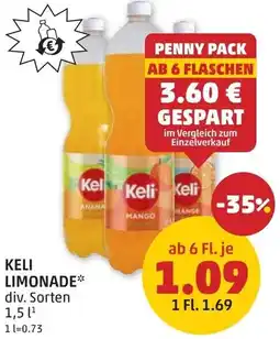 PENNY Keli Limonade Angebot