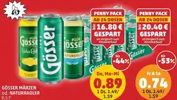 PENNY Gösser märzen od. naturradler Angebot
