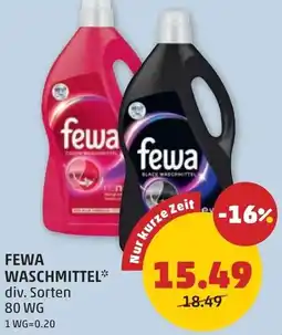 PENNY Fewa waschmittel Angebot