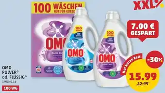 PENNY Omo pulver od. flüssig Angebot