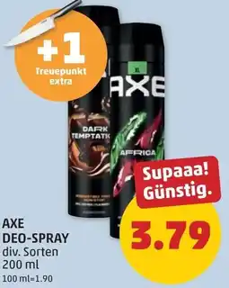PENNY Axe deo-spray Angebot
