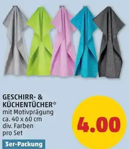 PENNY Geschirr- & küchentücher Angebot