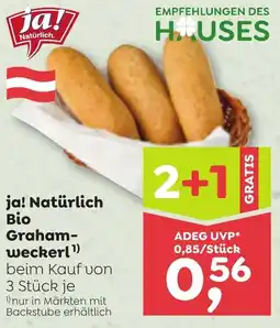 ADEG Ja! natürlich bio Graham- wecker Angebot