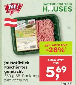 ADEG Ja! natürlich faschiertes gemischt Angebot