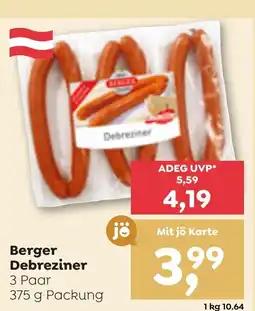 ADEG Berger Debreziner Angebot