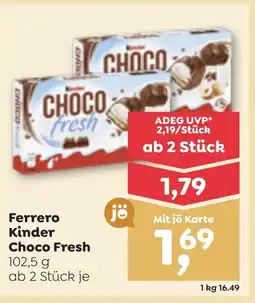 ADEG Ferrero Kinder Choco Fresh Angebot