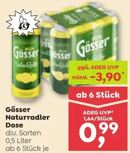 ADEG Gösser Naturradler Dose Angebot