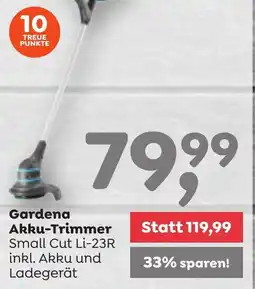 ADEG Gardena Akku-Trimmer Angebot