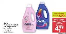 ADEG Coral Feinwaschmittel od. Magic Wash Angebot