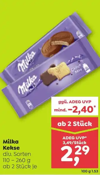 ADEG Milka Kekse Angebot