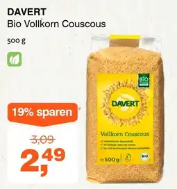 Prokopp DAVERT Bio Vollkorn Couscous Angebot