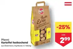 MPreis Pfanni Kartoffel festkochend Angebot
