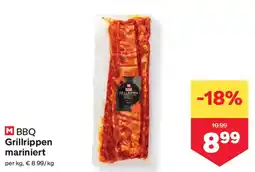 MPreis BBQ Grillrippen mariniert Angebot