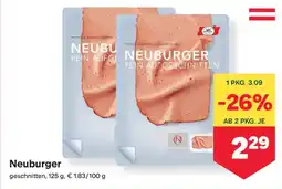MPreis Neuburger Angebot