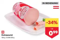 MPreis Extrawurst Angebot