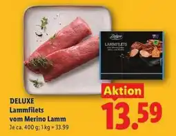 Lidl Deluxe Lammfilets vom Merino Lamm Angebot