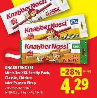 Lidl Knabbernossi Angebot
