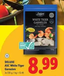 Lidl Deluxe ASC White Tiger Garnelen Angebot