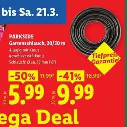 Lidl PARKSIDE Gartenschlauch, 20/30 m Angebot