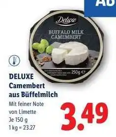 Lidl Deluxe Camembert aus Büffelmilch Angebot