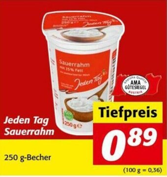 Nah&Frisch Jeden Tag Sauerrahm Angebot