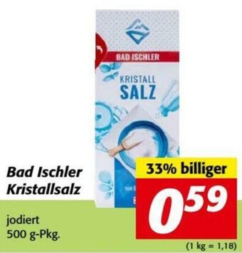 Nah&Frisch Bad Ischler Kristallsalz Angebot