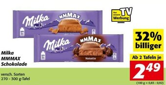 Nah&Frisch Milka MMMAX Schokolade Angebot