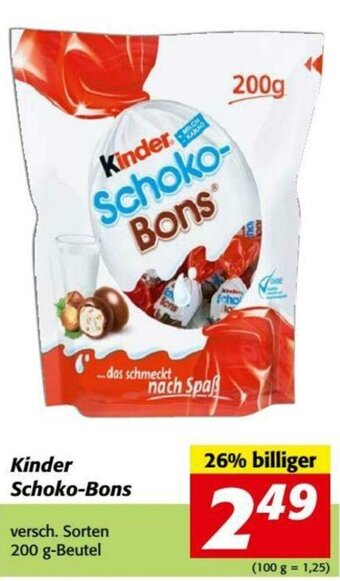 Nah&Frisch Kinder Schoko-Bons Angebot
