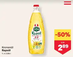 MPreis Kronenöl Rapsöl Angebot