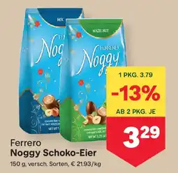 MPreis Ferrero Noggy Schoko-Eier Angebot