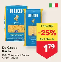 MPreis De Cecco Pasta Angebot