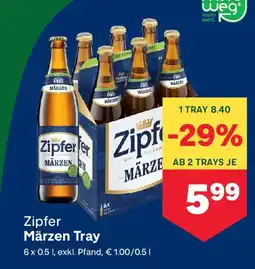 MPreis Zipfer Märzen Tray Angebot