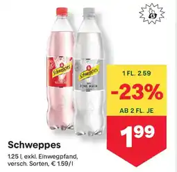 MPreis Schweppes Angebot