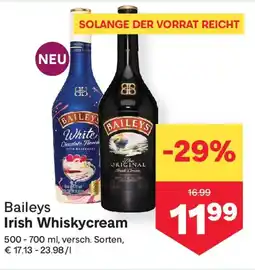 MPreis Baileys Irish Whiskycream Angebot
