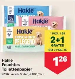 MPreis Hakle Feuchtes Toilettenpapier Angebot