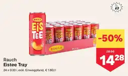 MPreis Rauch Eistee Tray Angebot