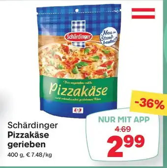 MPreis Schärdinger Pizzakäse gerieben Angebot