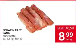 Transgourmet Schwein filet lang Angebot