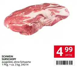 Transgourmet Schwein surschopf Angebot
