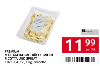 Transgourmet Premium maltagliati mit büffelmilch ricotta und spinat Angebot