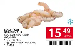 Transgourmet Black tiger garnelen 8/12 Angebot