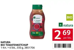 Transgourmet Natura bio tomatenketchup Angebot
