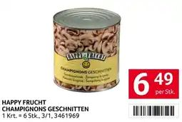 Transgourmet Happy frucht champignons geschnitten Angebot