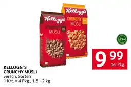 Transgourmet Kellogg's crunchy müsli Angebot