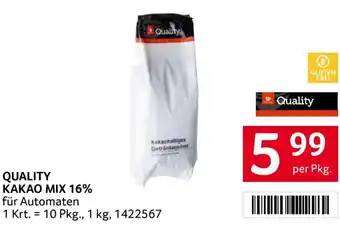 Transgourmet Quality kakao mix 16% Angebot