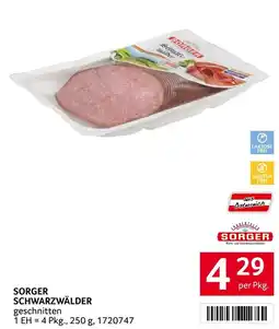 Transgourmet Sorger schwarzwälder Angebot