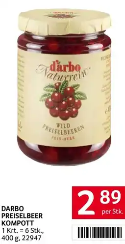 Transgourmet Darbo preiselbeer kompott Angebot