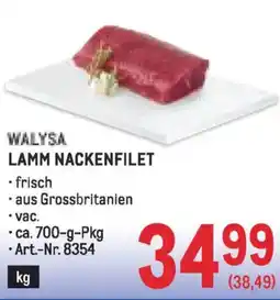 Metro Walysa lamm nackenfilet Angebot