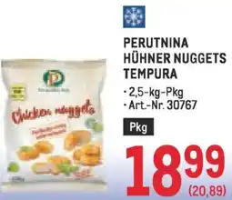 Metro Perutnina hühner nuggets tempura Angebot