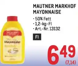 Metro Mautner markhof mayonnaise Angebot